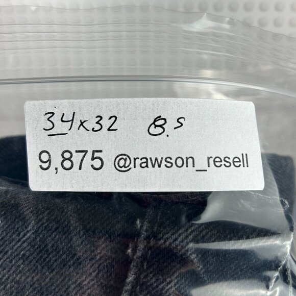 Levi's 550 Relaxed Fit Black Denim Jeans 34x32 Fade Streetwear Classic‎ Y2K - Picture 7 of 7